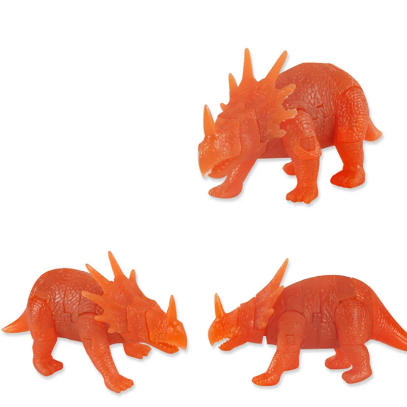 

Quality Simulation Plastic Dinosaur Toy Model Assemble Toy Ornament Decor