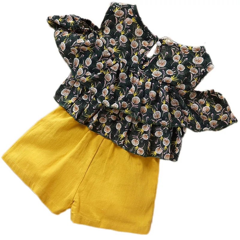 Kids Clothes Suits Summer Style Girls Children Clothes Suits Cute Pattern T-shirt+Short Pants 2Pc Kids Casual Clothes Sets Kids Clothes Suits Summer Style Girls Children Clothes Suits Cute Pattern T-shirt+Short Pants 2Pc Kids Casual Clothes Sets