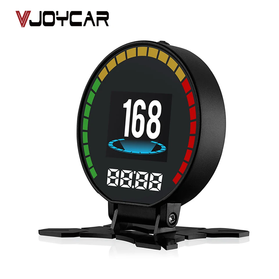 VJOYCAR P15 OBD2 дисплей Hud Дисплей Автомобильный бортовой компьютер проектор скорости цифровой автомобильный измеритель скорости расход топлива об/мин