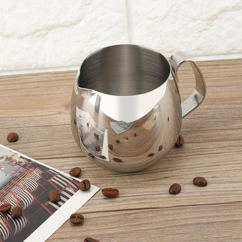 Пенозбиватель для молока из нержавеющей стали кухонный молочник для кофе или кружка для взбивания молока прочный кофе латте чашки 3 Размера поставки