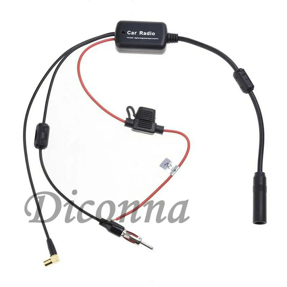 12V Универсальная автомобильная стерео радио Электронная Скрытая антенна FM/AM