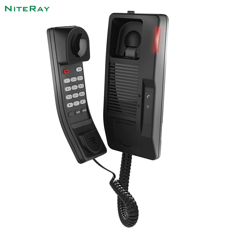 Настенный IP телефон VoIP для ванной комнаты SIP телефоны гостиничной