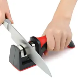 Professional точилка для ножей быстрая точилка Professional 3 Stages Точило для ножа Grinder Нескользящая силиконовая резина