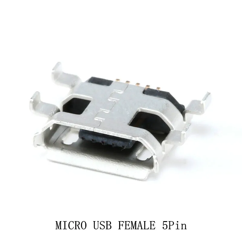 20 шт. 5 контактный разъем Micro USB P MINIUSB SMD DIP гнездовой разъем|Соединители| |
