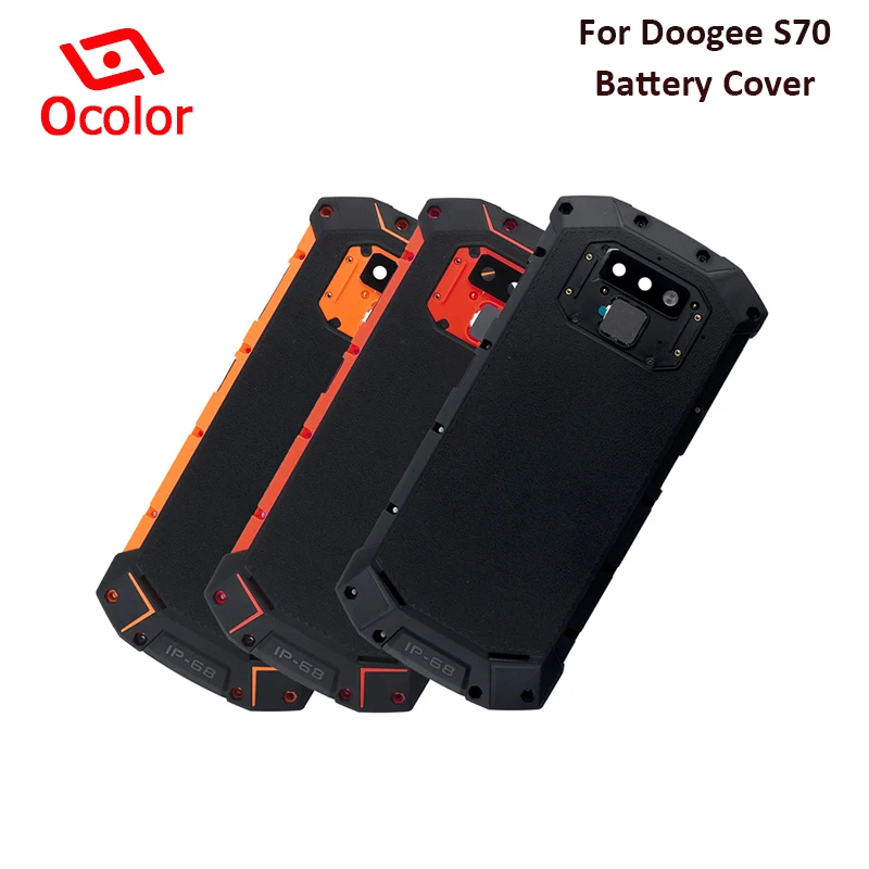 Ocolor Для Doogee S70 Батарея чехол 5,99 ''Bateria задняя крышка антидетонационных Замена Для Doogee S70 Lite телефона аксессуары