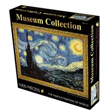 Горячая DIY головоломки 1000 штук головоломки для взрослых образовательные головоломки для малышей игрушки для украшения стен дома живопись