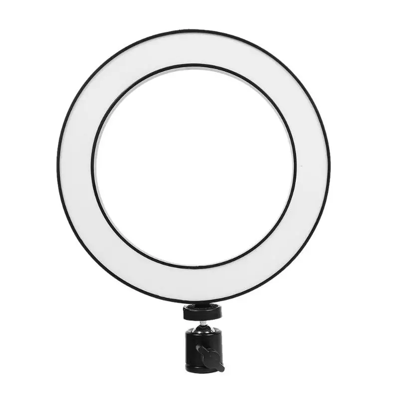 

8 inch Mini LED Ring Light Portable Circular Lamp 64 LED 3200K/5500K Video Studio Light Lamp Stepless Dimming Photography Light