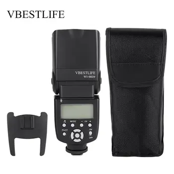 

VBESTLIFE WS-560IV Speedlite 2.4G Wireless Slave Flash GN50 for Canon for Nikon for Sony A7/ A7 II/ A7S