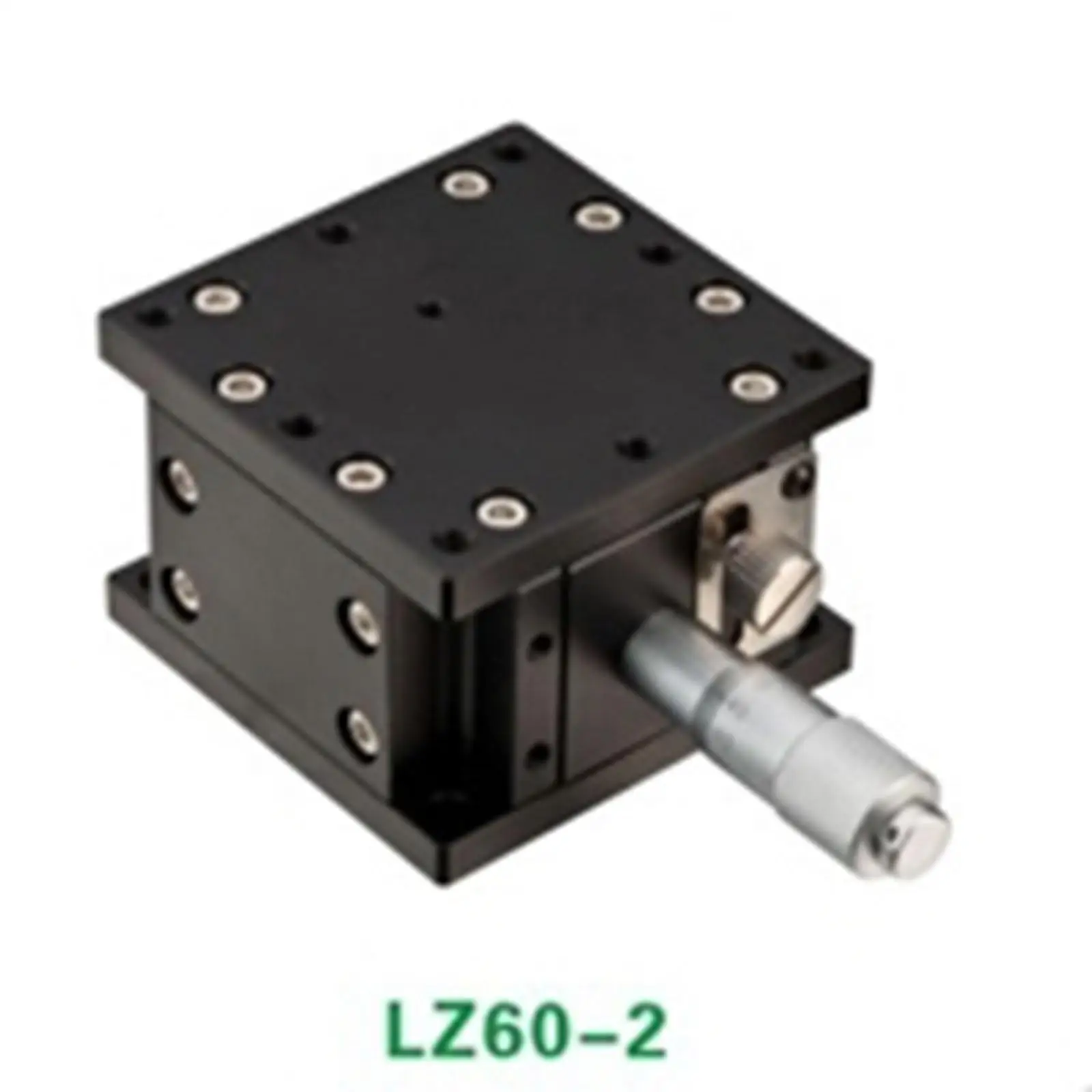 

LZ60-2 Z Level Axis 60X60MM Platform Bearing Linear Stage Load 58.8N Two Guide