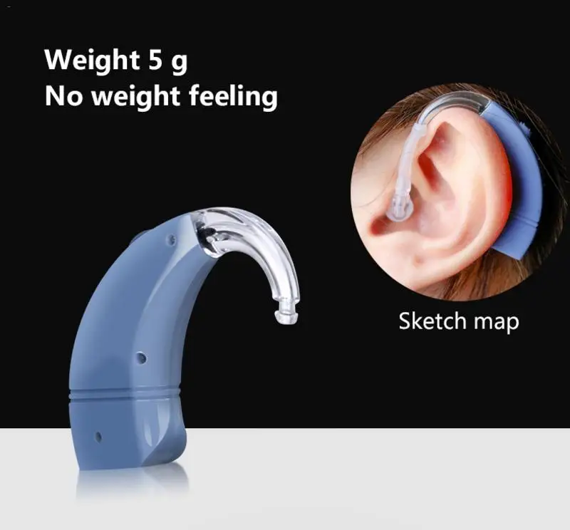 

Wireless Rechargeable Mini Hearing Aids Sound Amplifier Ear Care Tools High-Low Tone And Convenient Hearing Aid Voice Amplifier