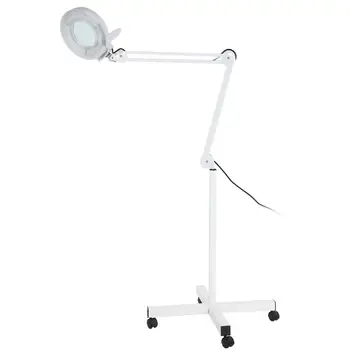 

5X Magnifying Floor Stand Lamp Light Skin Inspection Light Magnifier Beauty Shop Tool Machine s