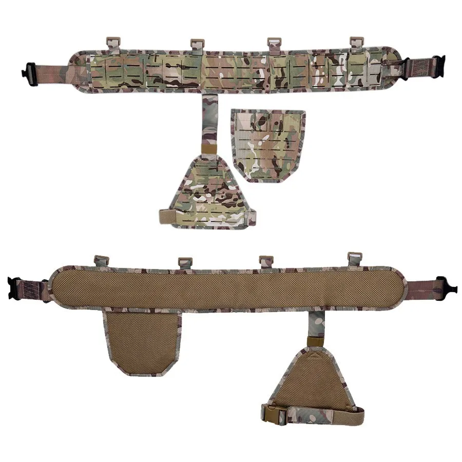 

New Pattern Nylon Tactic Waist Seal Outdoors Real Person CS Load Work Training Belt MOLLE Exceed Width Men And Women Other Belt
