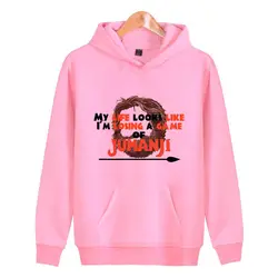 Джуманджи толстовки-хоп пуловер мужчин/женщин Хип harajuku уличная hoddies homme J1488