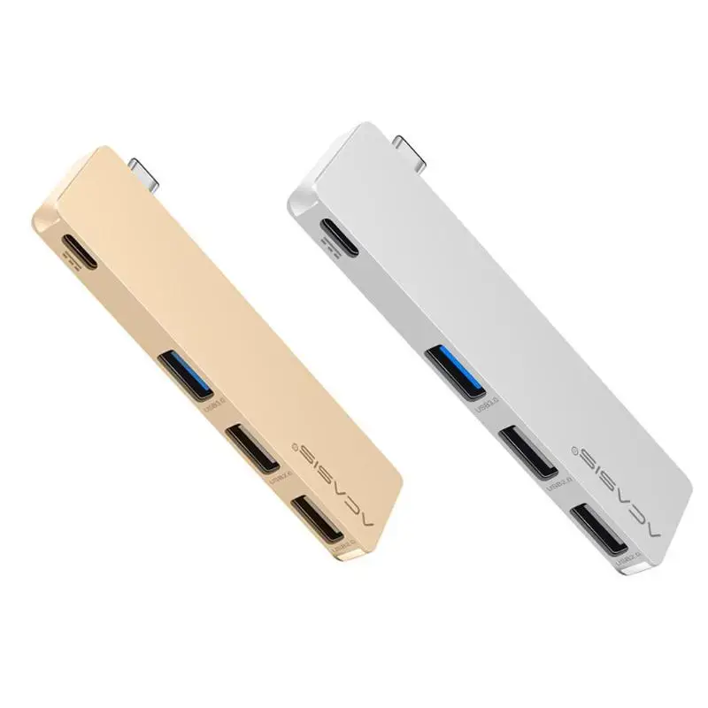 

Acasis 4 in 1 USB C HUB Type C to USB 3.0 PD Adapter for MacBook Laptop Four Interfaces Converters for computer with Type C