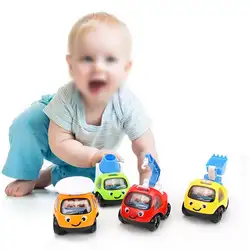 Инерционная Инженерная машина детские игрушки многоцветные самосвал мультфильм модель автомобиля