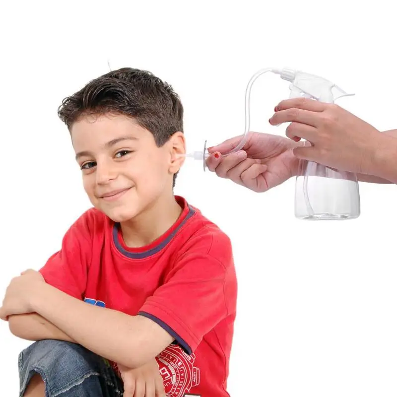 5pcs/set Newborn Nasal Aspirator Set Safe Hygiene Set for Baby Nose Wash Cleaner Snot Sucker Ear Washing Soft PP Baby Care Tools