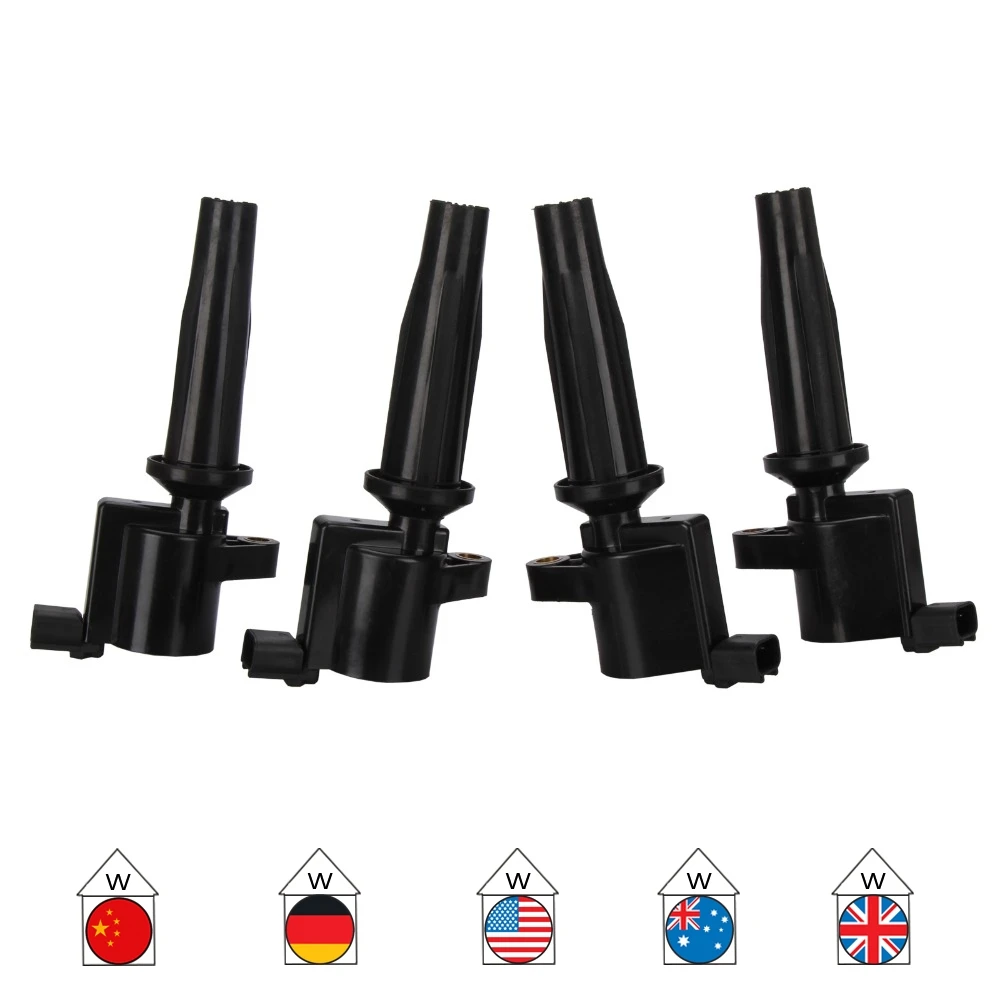 

4PCS Ignition Coil For 03 - 12 Ford Transit Connect Focus / Escape 2.0 DG-507