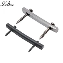 Черный/серебристый металлический Электрический фиксатор струн для гитары бар с 2 крепежными винтами гитарные части и аксессуары удерживающая натяжение бар