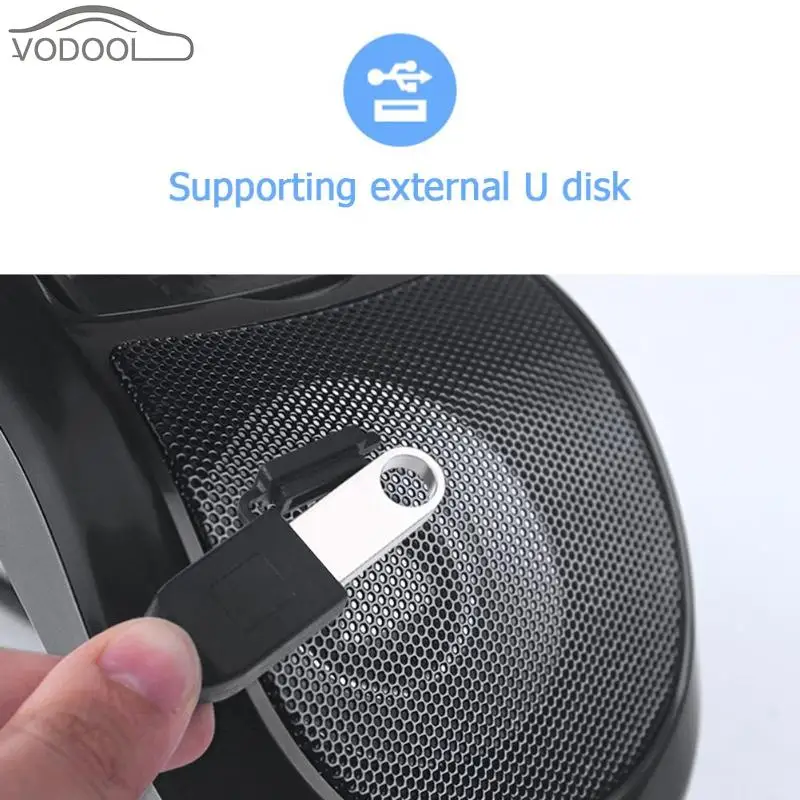 Водонепроницаемый динамик для мотоцикла Bluetooth громкий MP3 музыкальный