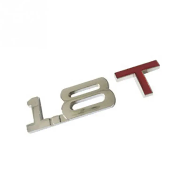 

Metal 3D 1.4 1.5 1.6 1.8 2.0 2.2 2.4 2.5 2.8 3.0 T logo Car rear trunk Emblem tail decoration badge displacement Sticker