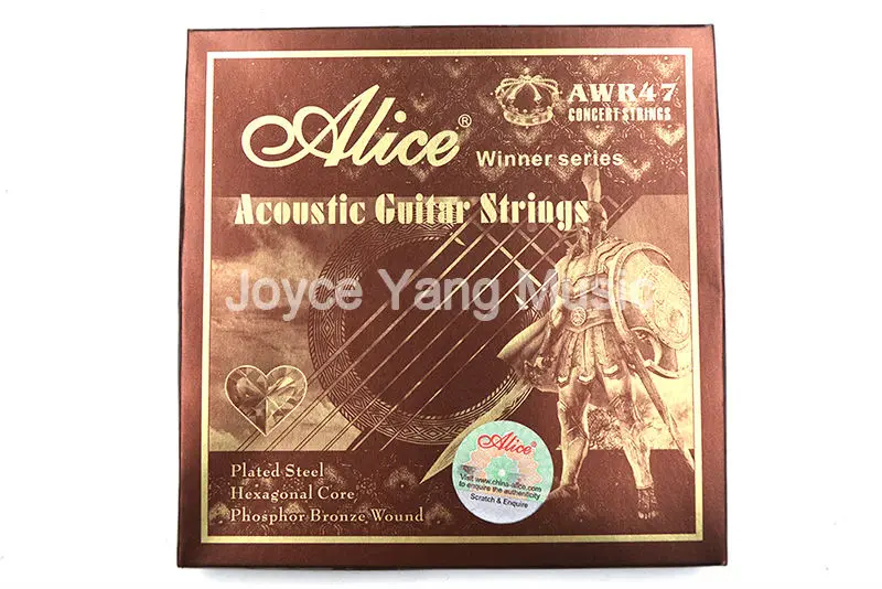 

Alice AWR47 Acoustic Guitar Strings Plated Steel Hexagonal Core Phospher Bronze Winding Anti-Rust Coating Free Shipping