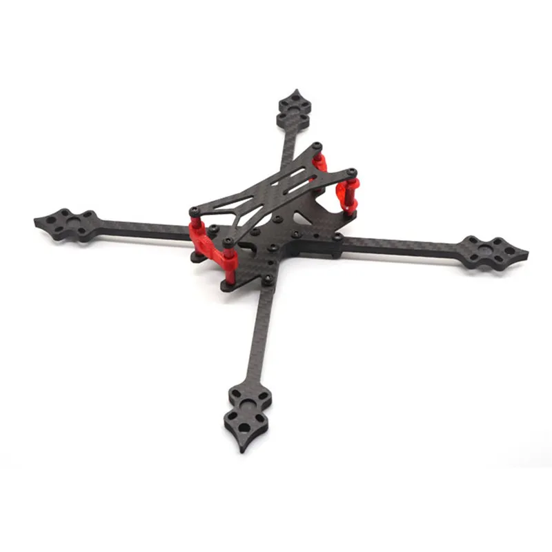

New Arrivals HSKRC LHX218 218mm Wheelbase 5mm Arm Carbon Fiber Frame Kit For RC Models Spare Part DIY Accessories