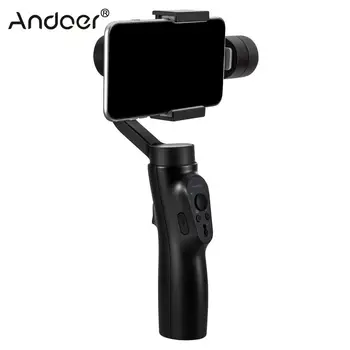

3 Axis Handheld Universal Smart Phone Stabilizer Humanized Control Panel for iPhone X 8 Plus 7 6 SE Samsung Galaxy S9,8,7,6