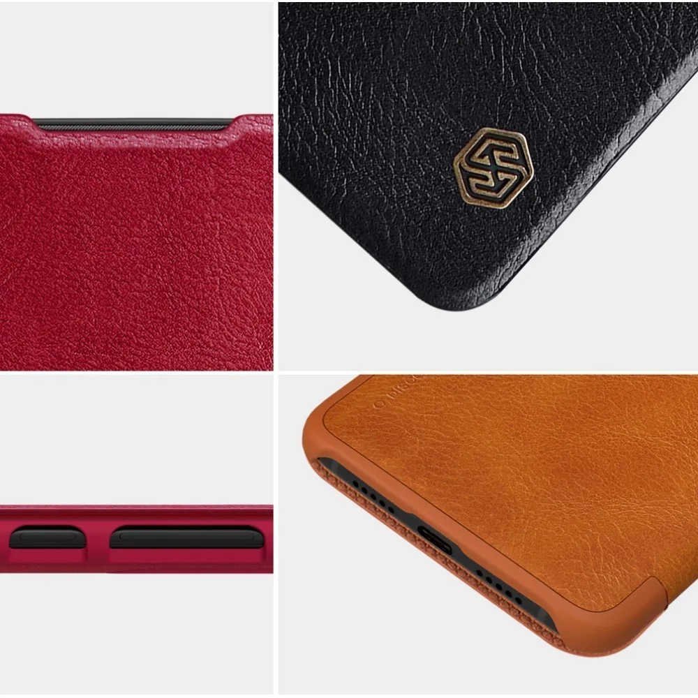 For Xiaomi Mi 9 Phone Case Nillkin Qin Flip Leather Cases Cover For Xiaomi Mi 9 SE / Xiaomi Mi 9 explore Book Style Cover