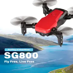 SG800 RC Дрон с камерой 720 P широкоугольный Wifi FPV жест Фото Видео высота Удержание складной RC Selfie Drone RC Quadcopter