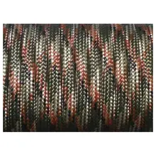 LGFM-550 Paracord 7 внутренних нитей Mil Spec type III бушкрафт веревка для выживания, 100 футов армейский зеленый камуфляж(#4