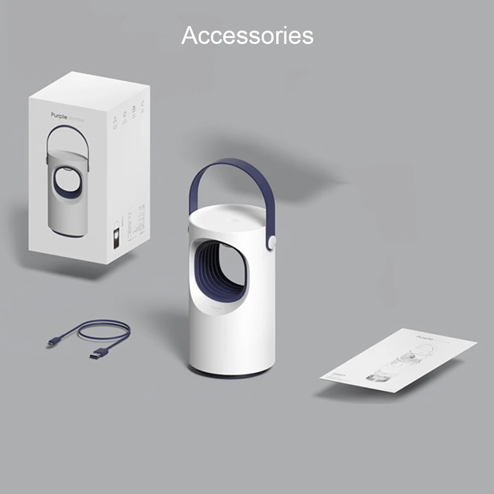 Электрическая USB лампа убийца комаров бесшумный домашний светодиодный прибор