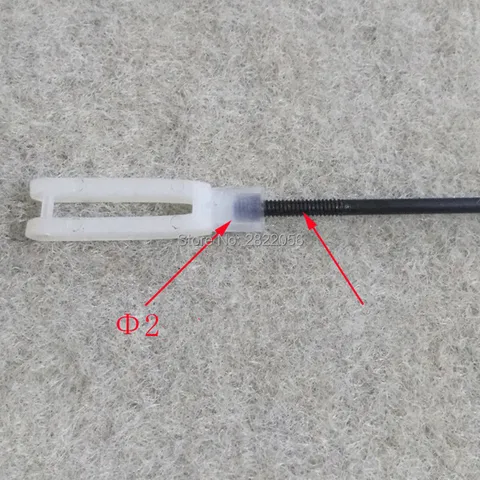 20pcs Nylon Clevis 2xL29mm For RC Model Planes Airplanes Parts Aircraft Aeromodelling Jet Replacement RC parts title=