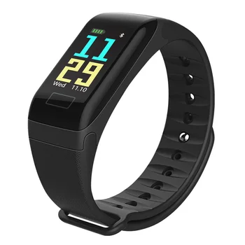 

F1 smart bracelet color screen heart rate blood pressure exercise step waterproof bracelet intelligent step Bluetooth