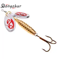 Dongzhur металла рыболовные приманки Spinner блесны-дорожки бас Crankbait Крюк снасти 9 см 16,5 г Прямая доставка SCZ9802