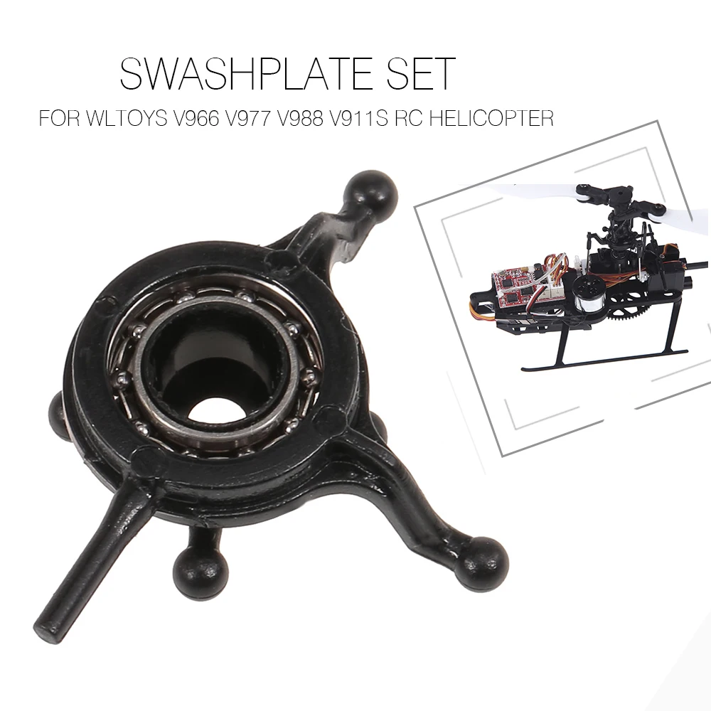 Drone Swashplate Set RC Helicopter Part for WLtoys V966 V977 V988 V911S