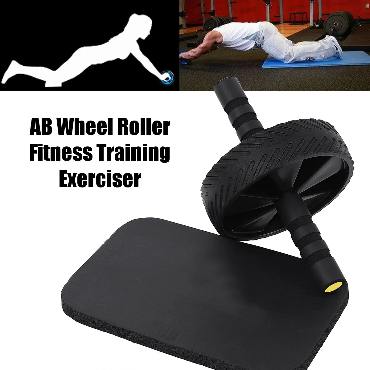 

Ab Roller Wheel Abdominal Muscle Trainer Smart Fitness Cross Training Pilates Exercise Home Gym Equipment Abdomen Arm Strength