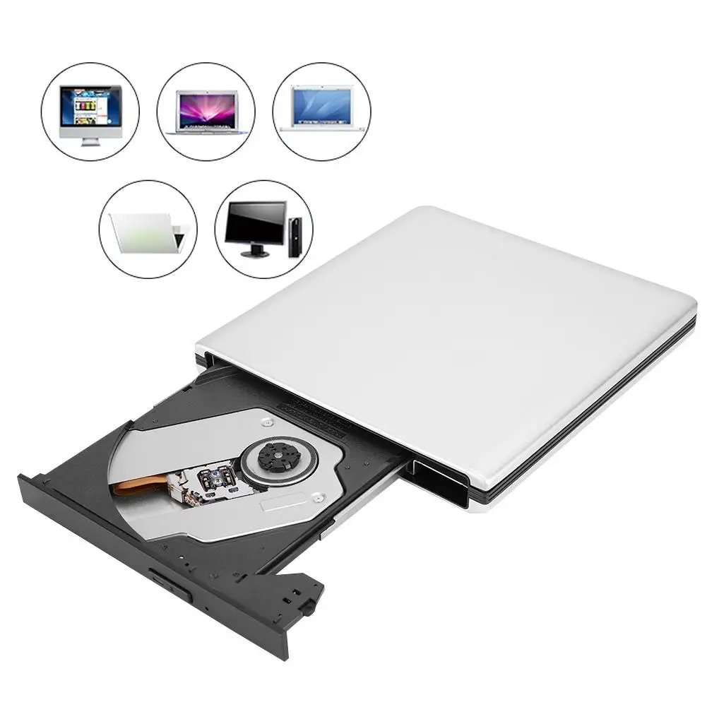 

USB3.0 Blu-Ray Laptop PC External Optical Drive Disc Burner DVD CD BD Writer Recorder of High Quality