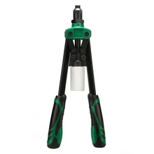 Зеленый ручной клепальный пистолет набор Тяжелая насадка для рук инструмент Заклепка гайка пистолет ручной оправки бытовые инструменты для ремонта 10"