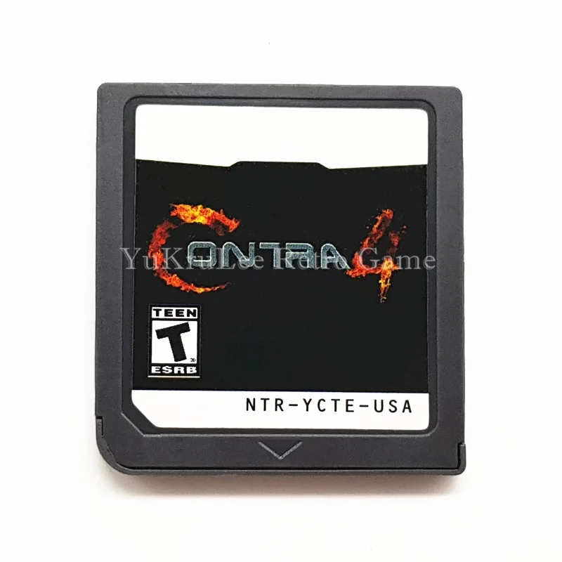 

Contra 4 Video Game Cartridge Card English Language US Version