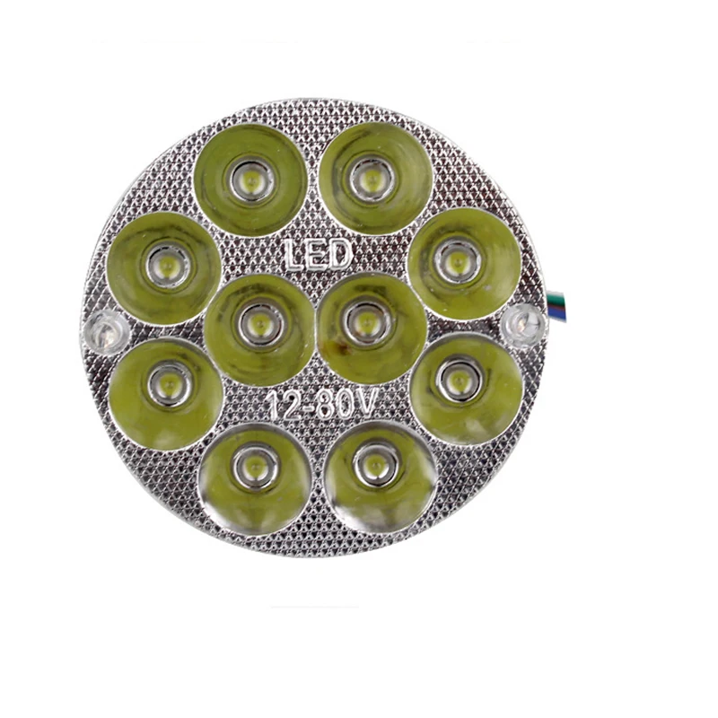 CARCHET 12 80 в светодиодная фара для мотоцикла с 8/10 светодиодными бусинами