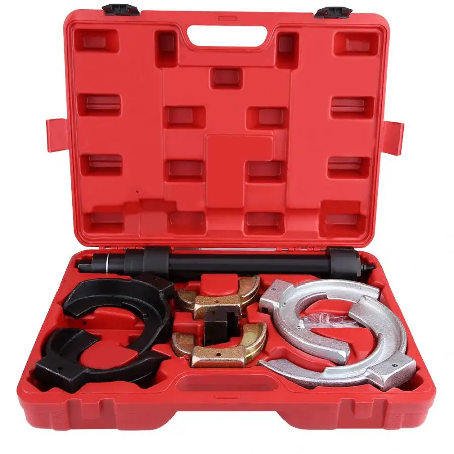 Shock Absorber Spring Compressor Kit Removal Installer Strut Coil Clamp