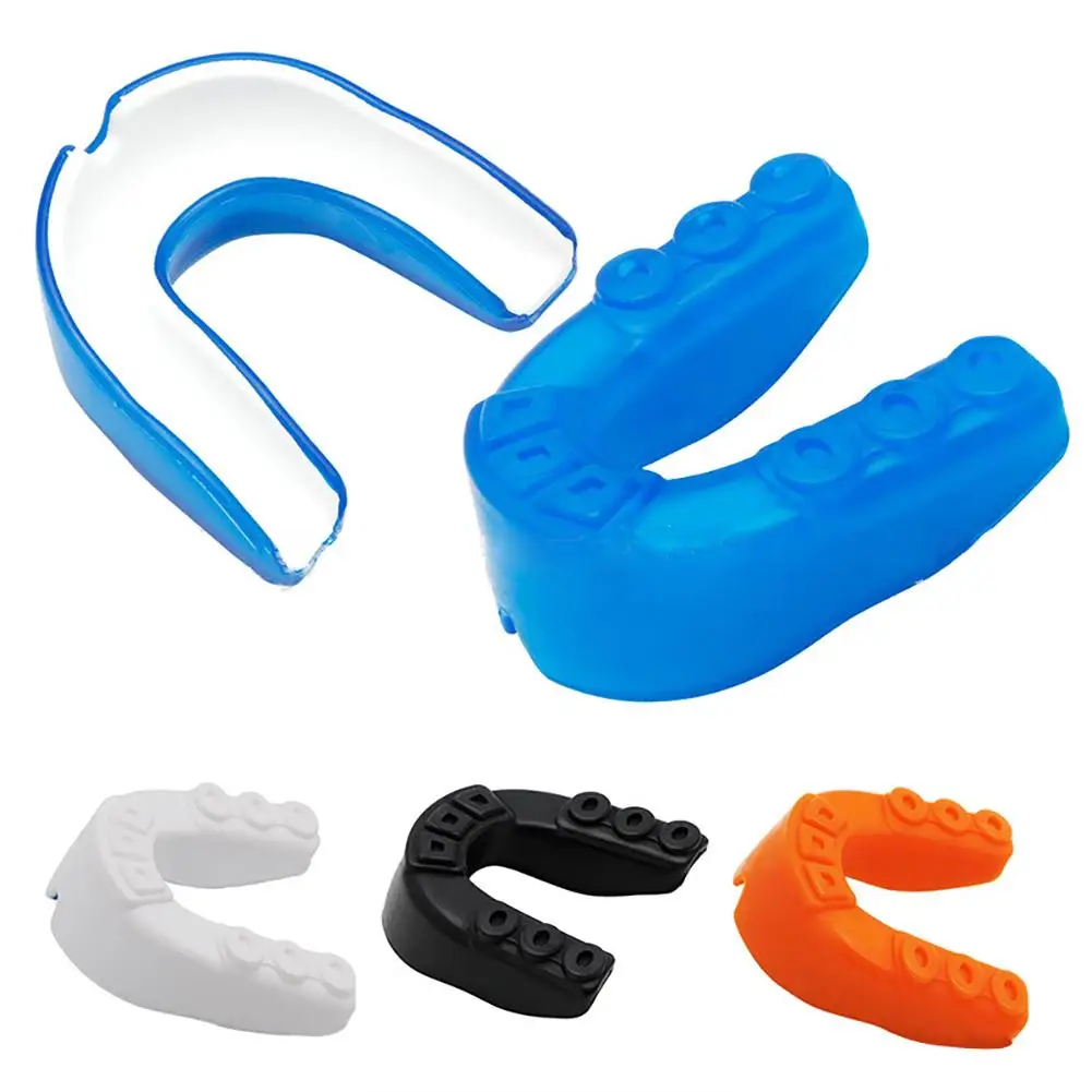 1pc Adult Mouth Guard Silicone Teeth Protector for Boxing Sport Karate