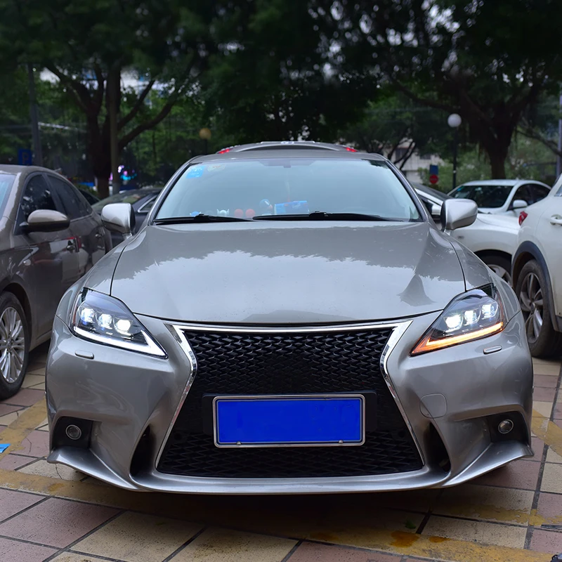 Головной светильник в сборе для Lexus IS250 IS300 2006-2012 полный светодиодный светильник soucer включает последовательные поворотники