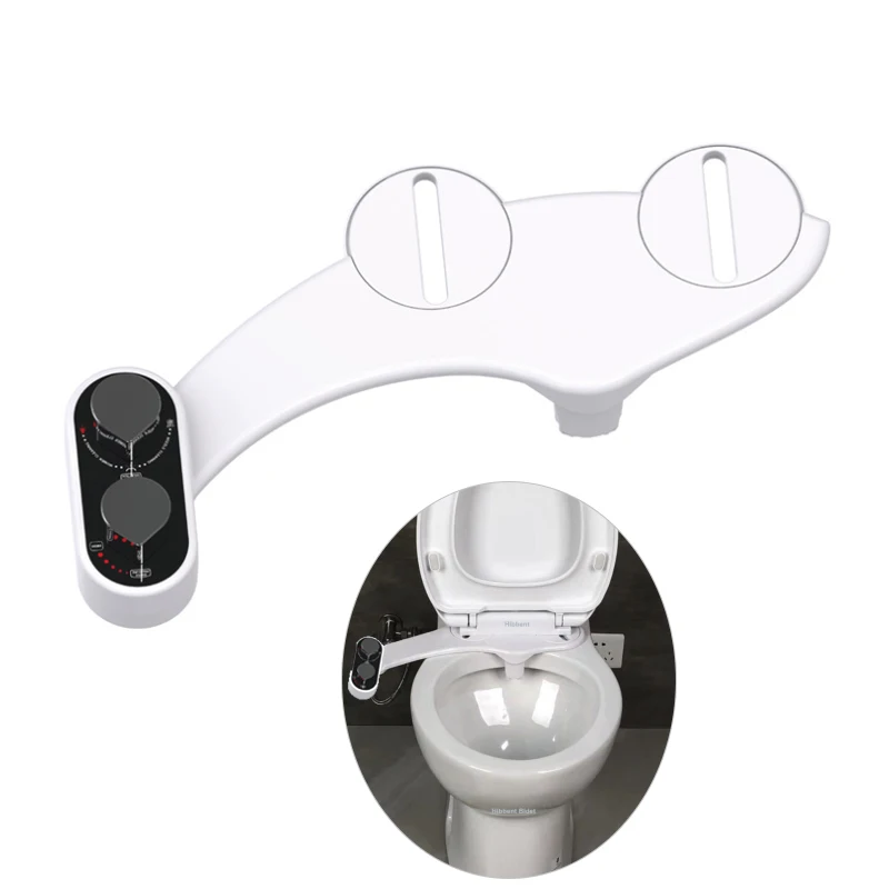 Skup Nieelektryczny Bidet mechaniczny do mocowania toalety dysza do czyszczenia wody pojedyncza dysza łatwy w montażu biały Bidet
