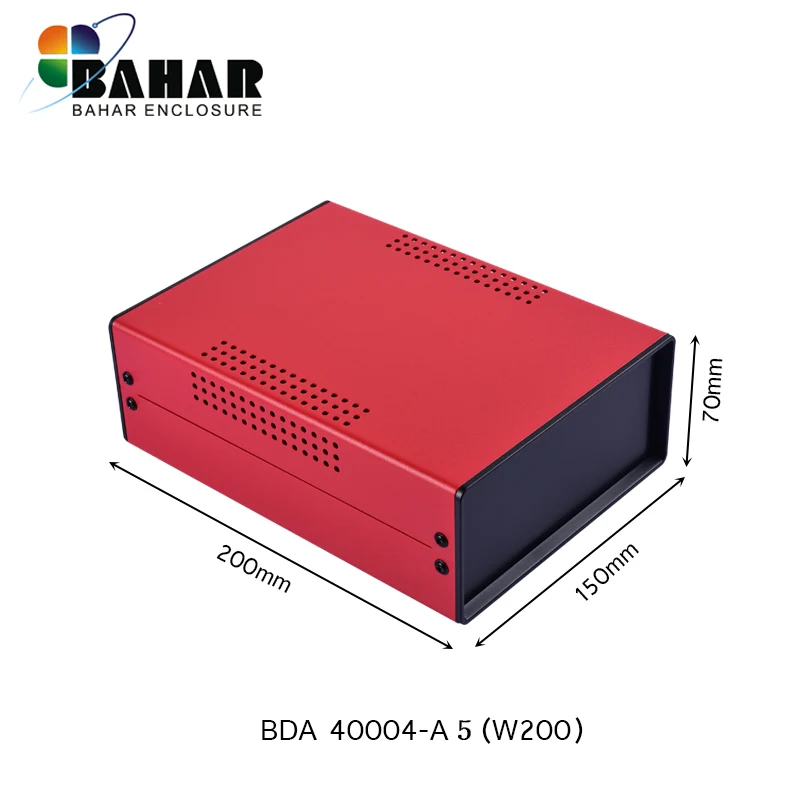 BDA40004(W200) изготовленный на заказ Железный проект коробка корпус для электроники diy провода Соединительная коробка инструмент случае 200*150*70 мм