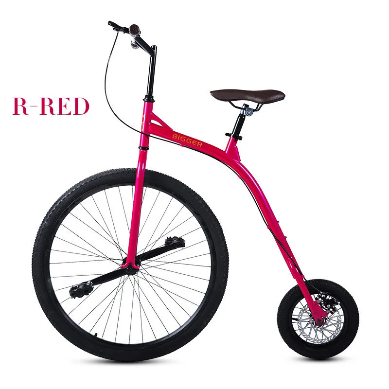 New Brand City Retro Bike Bicycle Carbon Steel Large & Small Wheel Cycling Bicicleta Blue/red/white/black Bicycle