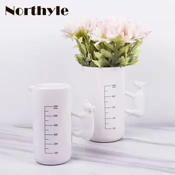 

fairy White animal jar home decoration mascot bull bottle jar house ornament ceramic pig crafts bottle jar house ornament