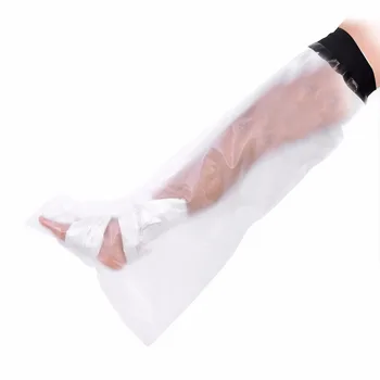 

Waterproof Cast Bandage Protector Wound Fracture Foot Leg Knee Cover for Shower Adult Short Leg Cast Bandage Protector