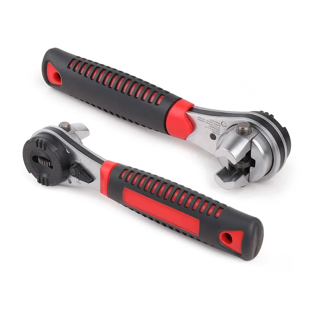 

6-22 Million Multi-Function Adjustable Ratchet Wrench Multi-Tool Auto Repair Quick release Combination Spanner Manual Spanner