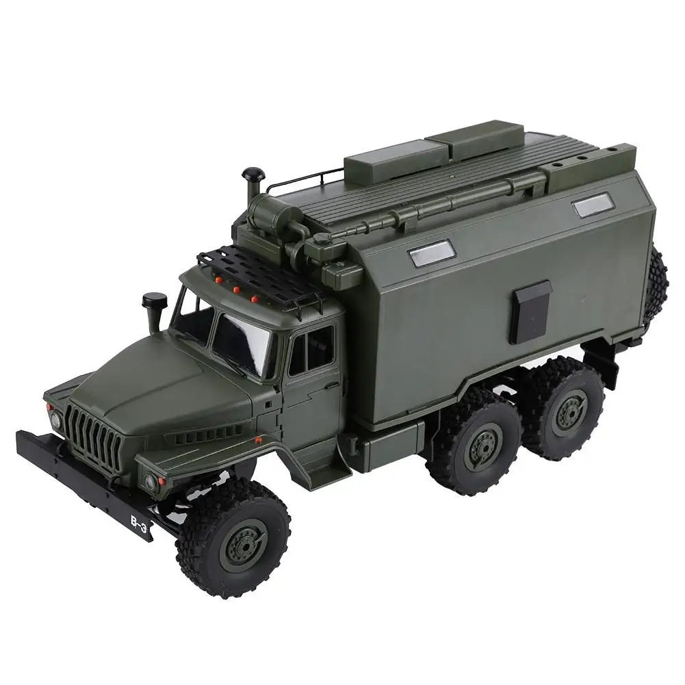

WPL B-36 Electric Remote Control Military Truck 1/16 Scale RC Trunk Model Kit Version Children RC Truck
